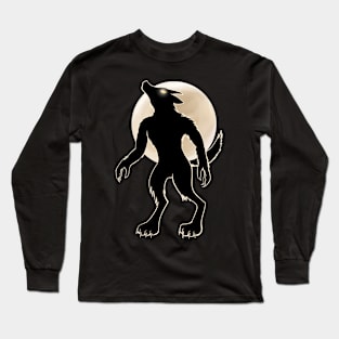 Full Moon Werewolf Long Sleeve T-Shirt